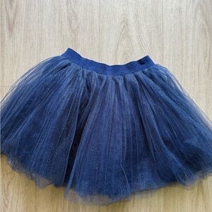 NWOT Jacadi Navy Tulle Skirt